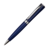 WIZARD CHROME, ручка шариковая, темно-синий/хром, металл, синий, металл