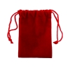 Упаковка 05 Бархатный мешочек, красный, красный, ткань