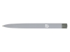 Ручка пластиковая шариковая трехгранная «Trinity K transparent Gum» soft-touch с чипом передачи информации NFC, серый, soft touch