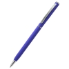 Ручка металлическая Tinny Soft софт-тач, фиолетовая, фиолетовый