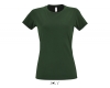 Фуфайка (футболка) IMPERIAL женская,Темно-зеленый 3XL, темно-зеленый