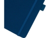 Блокнот А5 «Honua» из переработанных материалов, синий, пэт (полиэтилентерефталат)