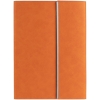 Ежедневник Petrus Flap, недатированный, оранжевый, оранжевый, кожзам
