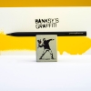 Набор Pininfarina Banksy Метатель цветов: карандаш SMART с бетонной подставкой, черный
