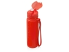 Складная бутылка «Твист», красный, пластик, силикон