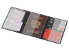 Обложка на магнитах для автодокументов и паспорта «Favor», черный, пластик