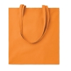 Хлопковая сумка 180гр / м2, оранжевый, хлопок