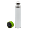 Термос Reactor duo white с датчиком температуры (белый с салатовым), белый с салатовым, металл