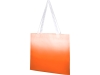 Эко-сумка «Rio» с плавным переходом цветов, оранжевый, полиэстер