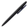 Ручка шариковая Prodir DS5 TRR-P Soft Touch, черная с синим, черный, пластик; покрытие софт-тач