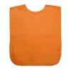 Футбольный жилет "Vestr"; оранжевый;  100% п/э, оранжевый, нетканый материал