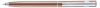 Ручка шариковая Pierre Cardin EASY, цвет - коричневый. Упаковка Р-1, коричневый, алюминий, нержавеющая сталь