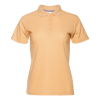 Рубашка поло женская STAN хлопок/полиэстер 185, 104W, Бежевый, бежевый, 185 гр/м2, хлопок