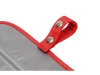 Несессер для путешествий со съемной косметичкой «Flat», красный, микроволокно