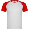 Спортивная футболка INDIANAPOLIS мужская, БЕЛЫЙ/КРАСНЫЙ 3XL, белый/красный