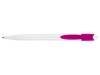 Ручка пластиковая шариковая «Какаду», белый, розовый, пластик