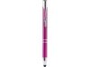 Ручка-стилус металлическая шариковая KRUGER, розовый