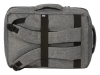 Рюкзак-трансформер «Turnover» для ноутбука 15" из переработанного пластика, серый, полиэстер