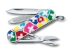 Нож-брелок VICTORINOX Classic "VX Colors", 58 мм, 7 функций, пластик abs / cellidor