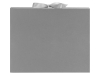 Коробка разборная с лентой и магнитным клапаном, серебристый, картон
