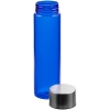 Бутылка для воды Misty, синяя, синий, пластик, корпус - пластик; крышка - металл