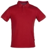 Рубашка поло мужская Avon, красная, красный, пике; хлопок 100%, плотность 240 г/м²