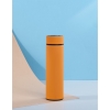 Термос "Бостон" 500 мл с индикацией температуры, soft touch, оранжевый, нержавеющая сталь/soft touch/пластик