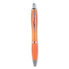 Ручка шариковая, оранжевый, пластик