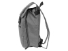 Рюкзак «Hello» из переработанного пластика для ноутбука 15.6", серый, полиэстер, пластик