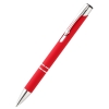 Ручка металлическая Molly софт-тач, красная, красный