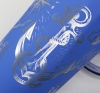 Термостакан "Calypso_Якорь" 500 мл, покрытие soft touch, синий, металл/soft touch/пластик