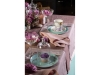 Набор чашка и блюдце «TEA SET ALICE», фиолетовый, бежевый, фарфор