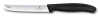 Нож для сыра и колбасы VICTORINOX SwissClassic, лезвие 11 см с волнистой кромкой, чёрный, черный, пластик