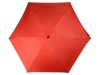 Зонт складной «Frisco» в футляре, красный, полиэстер, soft touch