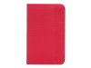 Чехол универсальный для планшета 7", красный, пластик, микроволокно
