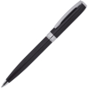 ROYALTY, ручка шариковая, черный/серебро, металл, лаковое покрытие, черный, серебристый, хромированная латунь, лак