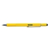 Многофункциональная ручка 5 в 1, желтый, алюминий