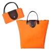 Сумка для шопинга, "Glam UP" оранжевый, 39х29х7, Полиэстер 600D, иск кожа,, оранжевый, полиэстер 600d
