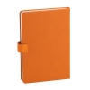 Ежедневник недатированный "Монти", формат А5, оранжевый, кожзам