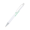 Ручка металлическая Bright, зеленая, зеленый