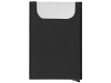 Держатель для карт «Verlass» c RFID-защитой, черный, серебристый, кожзам