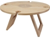 Складной столик для пикника «Soll», натуральный, дерево