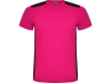 Спортивная футболка «Detroit» мужская, черный, розовый, полиэстер