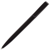 Ручка шариковая Flip, черная, черный, пластик