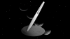 Вечная ручка Pininfarina Space Moon Landing, серый, пишущий наконечник - сплав металлов ethergraf®, ручка - магний, покрытие - керамика, подставка-композитный материал lightstone
