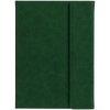 Ежедневник Flap, недатированный, зеленый, зеленый, кожзам