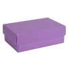 Коробка картонная, "COLOR" 11,5*6*17 см; фиолетовый, фиолетовый, картон