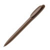Ручка шариковая BAY, коричневый, непрозрачный пластик, коричневый, пластик