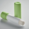 Бальзам для губ, зеленый, пластик