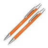 Набор "Ray" (ручка+карандаш), покрытие soft touch, оранжевый, металл/soft touch